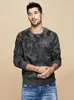 Sudadera de hombre INVIERNO en Europa y The Contracted Letters Printing Round Collar Pullover Trend