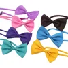 2021 Collana regolabile con papillon per cani Collana Accessori Collare Cucciolo Colore brillante Pet Bow Accessori multicolori Spedizione veloce DHL