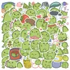 50pcs/set poster Small waterproof Skateboard stickers Original Green Dinosaur animal For notebook laptop bottle Helmet car sticker PVC Guitar Decals