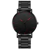 Orologi da uomo 2022 Luxury Male Elegant Ultra Thin Business Acciaio inossidabile Mesh Quartz Relogio Masculino Vendite calde