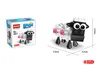 Animal MiniFigs Família Engraçada 10 Pcs Lot EducaçãoTodos Ovelhas Dovelha Blocos de Construção Brinquedo De Boneca Para Crianças