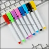 Other Pens Writing Supplies Office & School Business Industrial Colorf Black Classroom Whiteboard Pen Dry White Board Markers Built In Erase
