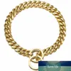 45cm chien grande chaîne en or collier en métal grand or été accessoires de mode pour animaux de compagnie collier de bouledogue collier pour animaux de compagnie