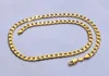 Pure 18 K GF Yellow Gold Necklace Solid Stamep AU 750 24quot curb Chain Necklace Solid Birthday Valentine Gift valuable9041824