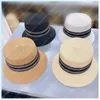 패션 짚 모자 여성 버킷 모자 남자 모자 럭스 러리 디자이너 모자 모자 남자