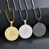 Mode Men Necklace Solomon Seal Guarding Protection Pendant Rostfritt stål Det sjunde Pentaklet av Mars Necklace Jewelry G12135796707