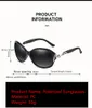 Women039S polariserade solglasögon Diamondencrusta UV -skydd Clear Driving Vision och High Perspective Rate5071018