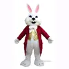 Хэллоуин прекрасный пасхальный кролик талисман костюмы рождественские рождественские платья вечеринка мультфильм персонаж наряд костюма для взрослых размер карнавальная пасха рекламная тема одежда