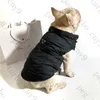 Metal Logo Pet Cotton Coat Trendy Brand Pets Jacket Dog Apparel Outdoor Travel Bulldog Dogs Vests Clothes