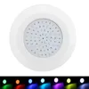 72LED 9W Undervattenspool Ljus Spa Pond Lampa DC12V IP68 Vattentät RGB med Controller Support Dropship