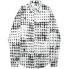 IEFB hommes Niche Design impression numérique chemises à manches longues printemps été coréen décontracté ample mi-longueur chemises 9Y7037 210524