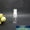 10 ML Refillable Perfume Bottle Empty Plastic Makeup Container Transparent Fine Mist Spray Portable Square Atomizer 50pcs