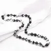 collana con perle di onice nero