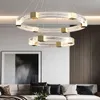 Nordic Modern Minimalist Living Room Pendant Lamp Light Luxury Circle Matsal Restaurang Rundbordsdesignlampor All Aluminium