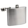 5oz Stainless Steel Hip Flask Portable Whisky Stoup Wine Pot Alcohol Bottles 140ML