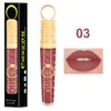 20-Farben-Lippenstiftfadenrohr-Rettichkopf-Mattmetallperlen-Lipgloss-Honig