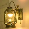 Retro Vintage Kerosene Wall Lamp Aisle Creative Decorative Lamps Farm Yard Leisure Antique Barn Lantern