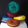 velvet pouf.