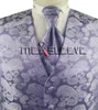 Alta qualidade homens extravagantes paisley feitos cesta de casamento conjunto para terno / vestido