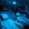 Nowate Elementy ładowalne bezprzewodowe LED samochodu Wewnętrzne sufit Dome Light USB ładowanie magnesu dachu Lampa dotyk