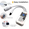 DC5V 12V 24V LED-remsa Bluetooth / WiFi RGB / RGBW Controller Android IOS App Magic Home IR-kontroll för 5050 RGB RGBW LED-remsa