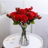 Dekorative Blumenkränze, ein großer Haufen, Valentinstagsgeschenk, ewige Rose, Muttergeschenk, künstliche Kunstblumen, Seide, DIY, Zuhause, Party, Dekoration, wir
