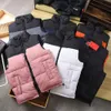 New north Winter men's Down embroidery puffer jacket Casual Brand Hoodies Parkas Warm Ski Mens face vest 60