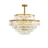 large gold chandelier