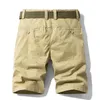 Carga shorts homens verão militar montanhismo tático moda calça de moletom casual rodando mais tamanho 210629