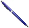 2021 Touch Screen Ballpoint Pen Metal Slitstarka 1,0mm Ballpenn Pen Fashion Oil BallPoint Pennor Skriva Tillbehör Reklamgåva