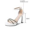 ALLBITEFO мода ужин на высоких каблуках ночной подсказки женские сандалии натуральные кожаные лето des sandalias пляжные сандалии 210611