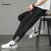 Homens jogging harem calças elegante e confortável homens calças casuais rua hip-hop casual calças soltas japonês homens roupas 211119