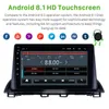 Lecteur DVD Radio GPS de voiture 9 "8 Core Android pour MAZDA CX-4 2014-2017 avec écran tactile HD USB 3G WIFI Bluetooth musique OBD2 TV numérique
