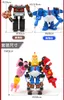 5PCSSet High Quality ABS Fun Larva Transformation Toys Action Figures Ormation Car Mode och Mecha Mode For Birthday Present X05034704330