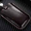 Genuine Leather Key Case for Land Rover 2021 Discovery 5 Range Rover Sport Defender 2 Key Cover Remote Control Fob Keychain197l