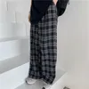 Men's Pants Streetwear Harajuku Black Men Oversized Wide Leg Korean Style High Waist Hip-hop Y2k Trousers Aesthetic