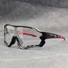 Outdoor Eyewear Top Brand New Photochromic Cycling Glasses Peter Road Bike Men TR90 Sports Sunglasses UV400 Sun glasses