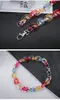 Tjock halsband kedja choker kubansk mix färg akryl mens womans smycken super gåva