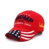 Donald Trump Hat 2024 Casquette d'élection présidentielle américaine Casquettes de baseball Casquettes de sport en coton à rebond de vitesse réglable