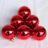 6 stks 4 cm / 6cm kerstboom decoratie bal ornamenten festival vakantie feest decor 2022 Nieuwjaarsavond ornament