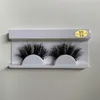 16 styles cils 25mm 3D cils longs luxe 100% fourrure de vison sibérien naturel sans cruauté moelleux faux faux cils