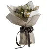 Cadeau cadeau 2/0pcs demi-clair fleurs résistantes à l'eau papier d'emballage mat bouquet fournitures d'emballage matériaux