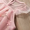 Keelorn Girl Dress 2021 Summer Kids Odzież Bez Rękawów Hollow Baby Princess Suknie Dla Dziewczyn Haft Dzieci Vestidos 2-7y 0203 293 Z2