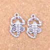 63pcs Antique Silver Bronze Plated scorpions Charms Pendant DIY Necklace Bracelet Bangle Findings 26*15mm