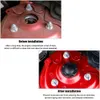 Verkleidungsschutzabdeckung 2PCS wasserdichte staubdichte Kappe Autozubehör für Mazda 3 Axela CX-4 CX-5 CX-8 Atenza Auto-Stoßdämpfer