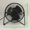 2021 Desktop fan clock and temperature display with metal frame USB powered LED flash electric personal cooling fans