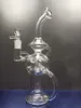 Glaspfeifen Becherglas Bong Rauchpfeife Pyrex Handpfeifengriff Glasrecycler Dab Rig Duschkopf Inline Shisha Sestshop