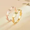 Modeschmuck Open Ring Paar Ring Heiße Elegante Neue Lässig für Frauen Männer Mädchen G1125