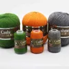 1 pc 50 + 20g de cabelo comprido Mink Cashmere Line Mink Cashmere Fio Crochet Jóias Mão-Malha de Merino Lã de Merino para Tricô Y211129