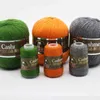 1 PC 50 + 20g Cabelo Longo Mink Cashmere Linha Mink Cashmere Fio Crochet Jóias Mão-Malha Grossa Merino Lã Fio para Tricô Y211129